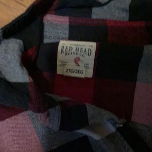 Men’s Plaid Button up shirt